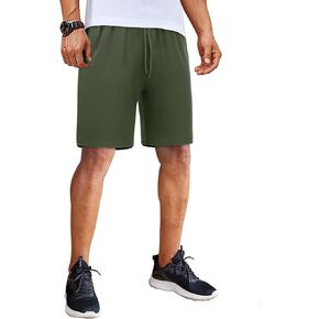 COOFANDY Men's Gym Workout Shorts 7 Inch Stretch Athletic Shorts Lightweight Running Training Short Pants with Pockets