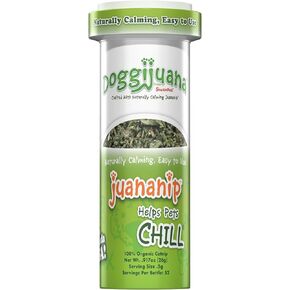Doggijuana | Juananip™ Refill | Premium Organic Ground Catnip for Dogs | All Natural | Grown in The USA (Passion Flower and Chamomile Juananip Jar)