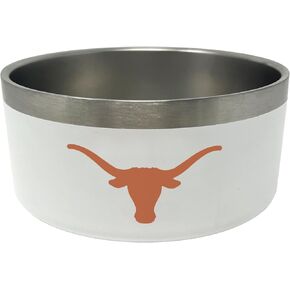 Texas A&M Aggies 32oz Stainless Steel Dog Food & Water Bowl - NCAA Officially Licensed