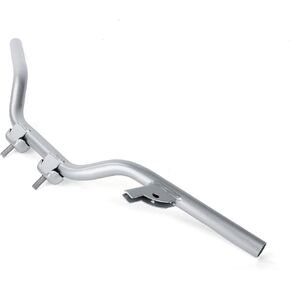 PW50 Handle Bar, Handlebar ​for Yamaha PW50 PY50 PeeWee Y-Zinger 50CC (Silver)