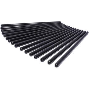 Comp Cams Pushrod, Hi-Tech, 6.350 in Long, 5/16 in Diameter, 0.080 in Thick Wall, Chromoly, Set of 16