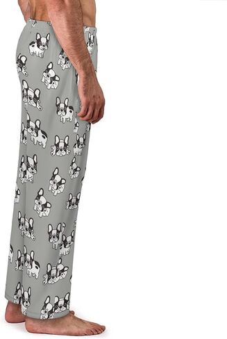 Cute Pattern Men's Pajama Pants Lightweight Lounge Pants Comfy Drawstring Sleep PJ Bottom with Pockets Sweatpants in Kuwait