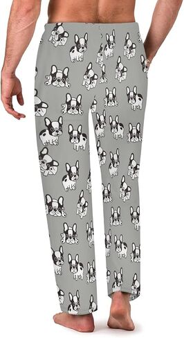 Cute Pattern Men's Pajama Pants Lightweight Lounge Pants Comfy Drawstring Sleep PJ Bottom with Pockets Sweatpants in Kuwait