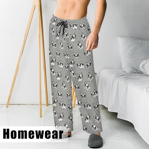 Cute Pattern Men's Pajama Pants Lightweight Lounge Pants Comfy Drawstring Sleep PJ Bottom with Pockets Sweatpants in Kuwait