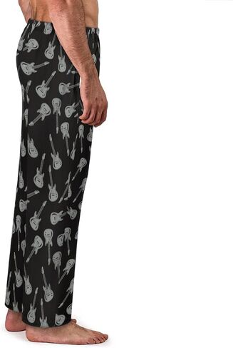 Cute Pattern Men's Pajama Pants Lightweight Lounge Pants Comfy Drawstring Sleep PJ Bottom with Pockets Sweatpants in Kuwait