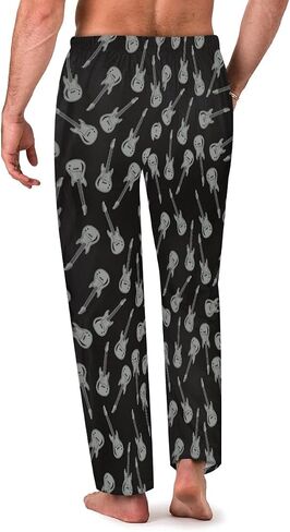 Cute Pattern Men's Pajama Pants Lightweight Lounge Pants Comfy Drawstring Sleep PJ Bottom with Pockets Sweatpants in Kuwait
