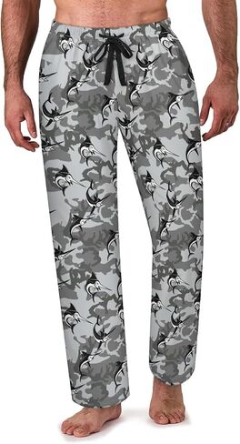 Cute Pattern Men's Pajama Pants Lightweight Lounge Pants Comfy Drawstring Sleep PJ Bottom with Pockets Sweatpants in Kuwait