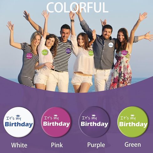 دبوس عيد ميلاد، إنه دبوس عيد ميلادي، دبوس عيد ميلاد فتاة، دبوس عيد ميلاد صبي، دبوس عيد ميلاد سعيد للنساء والرجال، زر عيد ميلاد للأولاد والبنات، دبوس شارة لمستلزمات زينة حفلات أعياد الميلاد in Kuwait