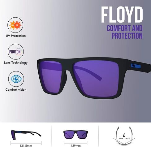Hot Buttered Sunglasses FLOYD – 100% UV Protection, Resistant Heatwave Sunglasses, Fashion Accessories for Women and Men in Saudi Arabia