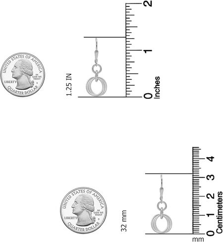 LeCalla Women's Drop & Dangle Earrings | 925 Sterling Silver Leverback Earrings | Lightweight Teardrop Lever Back Drop Dangle Earring for Women in Saudi Arabia