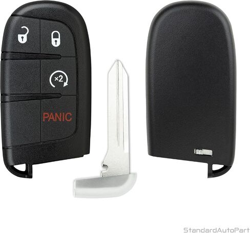 StandardAutoPart Replacement Keyless Entry Smart Key fob Compatible with Dodge Journey Durango M3N40821302 68066350AB M3N-40821302 (4 Button) in Saudi Arabia