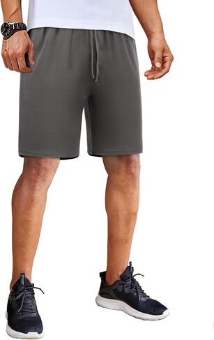 COOFANDY Men's Gym Workout Shorts 7 Inch Stretch Athletic Shorts Lightweight Running Training Short Pants with Pockets in Saudi Arabia