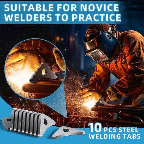 10 Pcs Steel Gusset with 1 Holes, Weld on Sway Control Tabs, Steel Reinforcement Tubing Gussets, 1 7/8" Tall Triangle Shock Mounts Basic Gussets- 1/8" Thick in Saudi Arabia