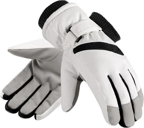 Trifabricy Winter Ski Gloves, Windproof Glove for Men & Women, Touchscreen Snow Gloves for Cold Weather, Thermal Warm Glove in Saudi Arabia