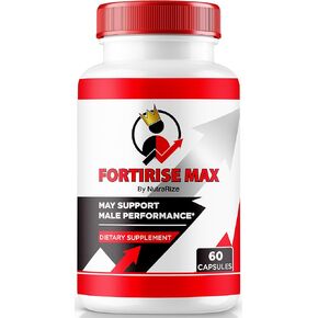 Fortirise Max Capsules, Official FortiriseMax for Stamina and Energy Levels, All-Natural Formula to Support Performance and Overall Wellness, Premium Fortirise Max Review (60 Capsules)