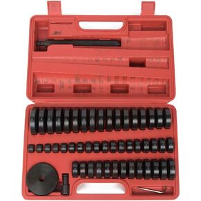 SCITOO 52-in-1 Custom Bushing Driver Tool Set,Transmission Wheel Axle Bearing Race Seal Installer Remover,Bush Removal Puller Bearing Press Tool Kit