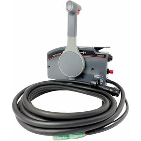 Outboard 703 Side Mount Remote Control Box 703-48203-12 No Trim Switch 7PIN For Yamaha Boat Motor Pull to Open