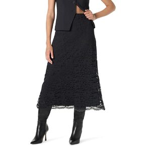 The Drop Women's Standard Elana Lace Midi Skirt