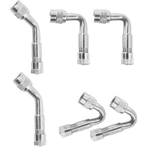 4Pcs 8.25 Inch Flexible Valve Stem Extenders, Tire Valve Extension for Universal Cars Truck Motorcycle Bike Scooter in Kuwait