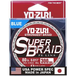 Yo-Zuri YZ SB 80LB BL 3000YD Super, Blue