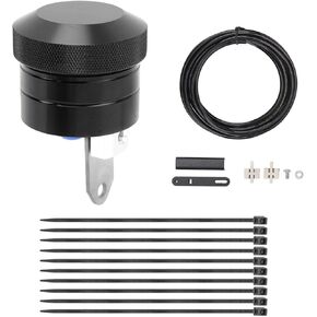 Motorcycle Chain Oiler, Motorcycle Chain Lubricator Rugged Chain Oiler System Chain Oiler Motorcycle (Black)
