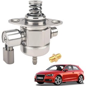High Pressure Fuel Pump Compatible with Audi A3, Q3, TT, TTS & VW Jetta, Passat, Tiguan, Beetle | Replace 06H127025N 06H127025E