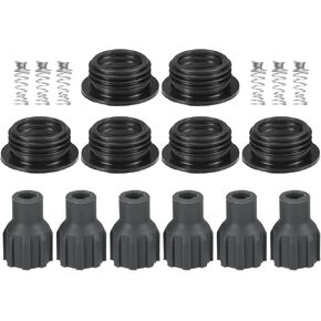 uxcell 6 Set Engine Ignition Coil Boot Kit No.12590990/12618542/12632479 Fit for Chevrolet Impala 2012-2020 for Chevrolet Caprice 2012-2017