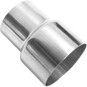 Exhaust Adapter Connector 1.75"OD to 2"ID，Exhaust Adapter Total Length 4 "Stainless Steel Polished.