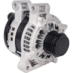 Autoround 25815839 Alternator Compatible with Chevy Traverse 09-17, GMC Acadia 07-16, Buick Enclave 08-17, Saturn Outlook 07-10, 12V 170A CW 6-Groove Clutch Pulley