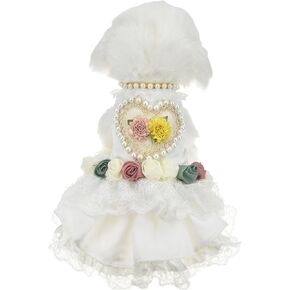 MuYaoPet Pet Bling Black Dog Party Dress for Cat Dog توتو تنورة الكلب فستان الزفاف ملابس ملابس الصيف الكلب قميص الملابس (متوسط، أسود)