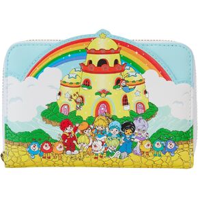 Loungefly Rainbow Brite Color Castle Zip Around Wallet