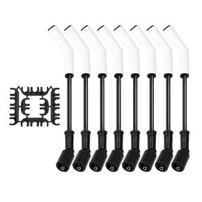 8pcs Spark Plug Wire Set, 9070C Spark Plug Wire with Extreme 9000 Ceramic Boot Compatible with LS Terminals LS3 LS4 LS7 LT Engines