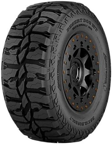 Armstrong Desert Dog MT M/T Mud Off-Road Light Truck Radial Tire-35X12.50R17LT 35X12.50X17 35X12.50-17 121Q نطاق التحميل E LRE 10 طبقات BSW جدار جانبي أسود in Kuwait