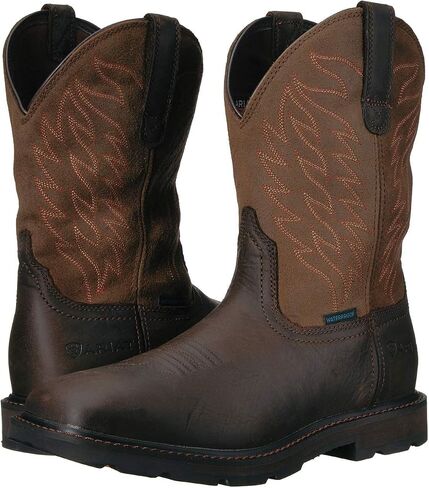 Ariat Men's Groundbreaker Wide Square Toe Waterproof Work Boot in Saudi Arabia