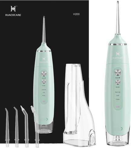 Water Flosser,Water Flosser Equipped with Two Water Tanks for Home and Travel,3 Modes Dental Oral Irrigator,Portable,IPX7 Waterproof,Powerful Battery Life, Water Dental Flossers for Teeth in Saudi Arabia