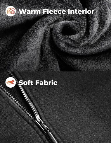 KEMIMOTO Soft Fleece Heated Hoodie for Men and Women, Unisex Heated Sweatshirt with 12V 20000mAh Battery in Saudi Arabia