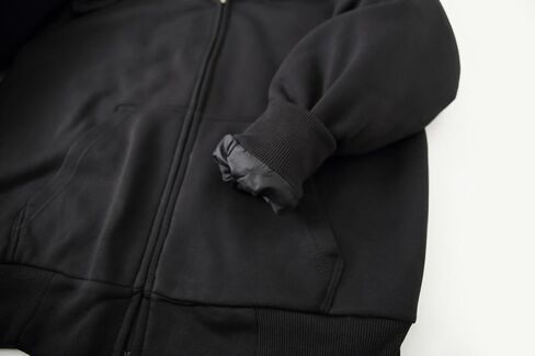 Heavyweight Hoodies for Men Jackets Comfy Sherpa Lined Zip Up Hoodie Coats with Pockets Outerwear in Kuwait