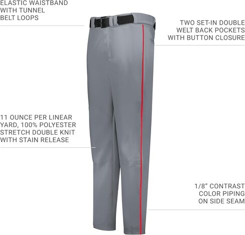 Russell Athletic Men's Piped Change Up Baseball Pant in Saudi Arabia