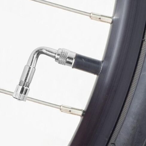 4Pcs 8.25 Inch Flexible Valve Stem Extenders, Tire Valve Extension for Universal Cars Truck Motorcycle Bike Scooter in Kuwait