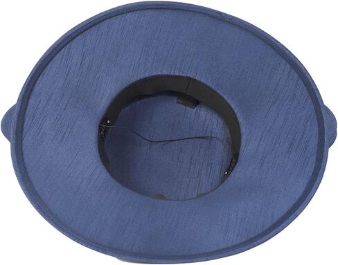 قبعات واسعة الحواف للنساء بفيونكة كبيرة مناسبة رسمية قبعة كنتاكي للسيدات لحفلات الزفاف والكوكتيل وحفلات مسطحة in Kuwait