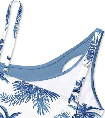 Girls Swimsuit for Girls 7-14y Girls Bathing Suit for Girls Cute Swimwear 3 Piece Swimsuit Padded Bikini with Skirt in Saudi Arabia