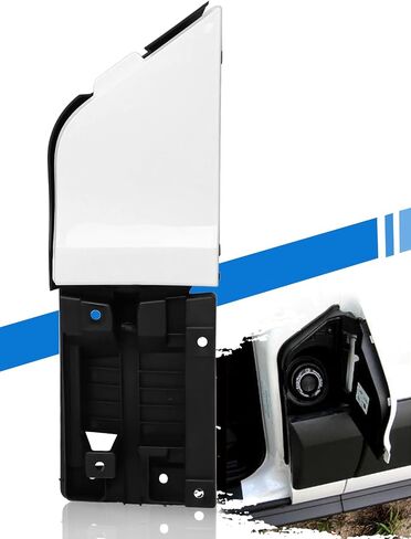 Transit Fuel Door, Transit Gas Door Assembly + White Cover, Compatible with Ford Transit Vans 150 250 350(HD) 2015-2023, Van Fuel Tank Filler Door Pipe for CK4Z-5427936-A CK4Z-5427936-F in Saudi Arabia