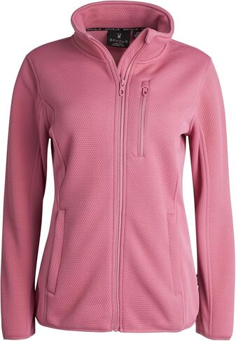 Spyder Women's Jacket - Cozy Soft Encore Fleece Jackets for Women - Full Zip Up Women's Lightweight Sweater Jackets (S-XL) in Saudi Arabia