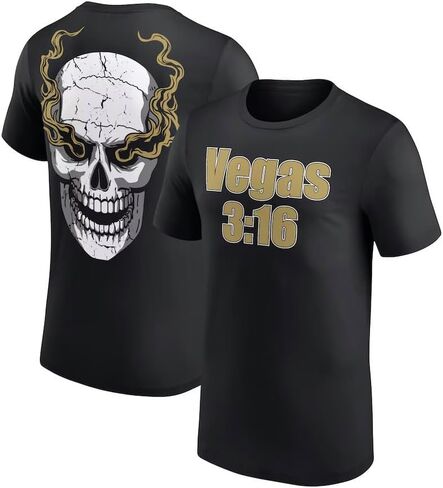 JFtees Austin 3:16 Front Smoking Skull Back T-Shirt in Saudi Arabia