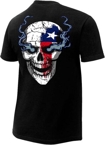 JFtees Austin 3:16 Front Smoking Skull Back T-Shirt in Saudi Arabia