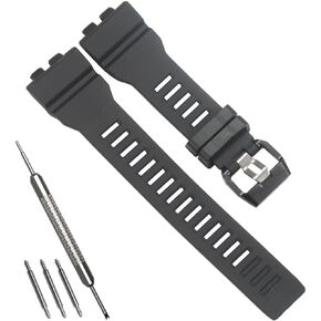 Replacement Watch Strap Compatible with Casio G-Squad GBA800 GBD800 Watch Band GBA800UC GBD800UC Men's Resin Sport Bracelet