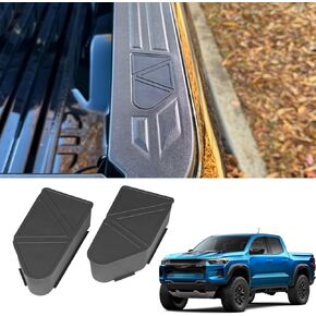 Bed Rail Silicone Stake Pocket Covers Compatible with 2023 2024 2025 2026 Chevy Colorado/GMC Canyon,Truck Exterior Accessories Insert Hole Caps Plugs(2PCS)