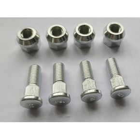 Front or Rear Wheel Studs & Lug Nuts # 85-1040 Replacement for 2003-2014 Suzuki LTZ400 LTZ250, 2008-2018 KingQuad LT-A 500 700 750 LTA500 LTA750 ATV