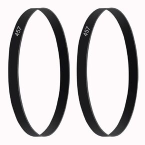 Upgraded 440005536 Replacement Belts Set of 2 for Hoover Dual Power Max Carpet Vacuum Cleaner,Compatible with Model FH51000,FH51001,FH51002,FH51010,FH54010,FH54000 Series,Easy to Install & Durability