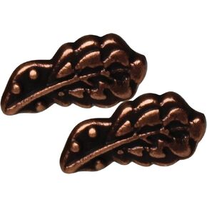 1 Bronze Oak Leaf (unmounted) Bronze Ribbon Device For military medals and ribbons Sold as a Pair